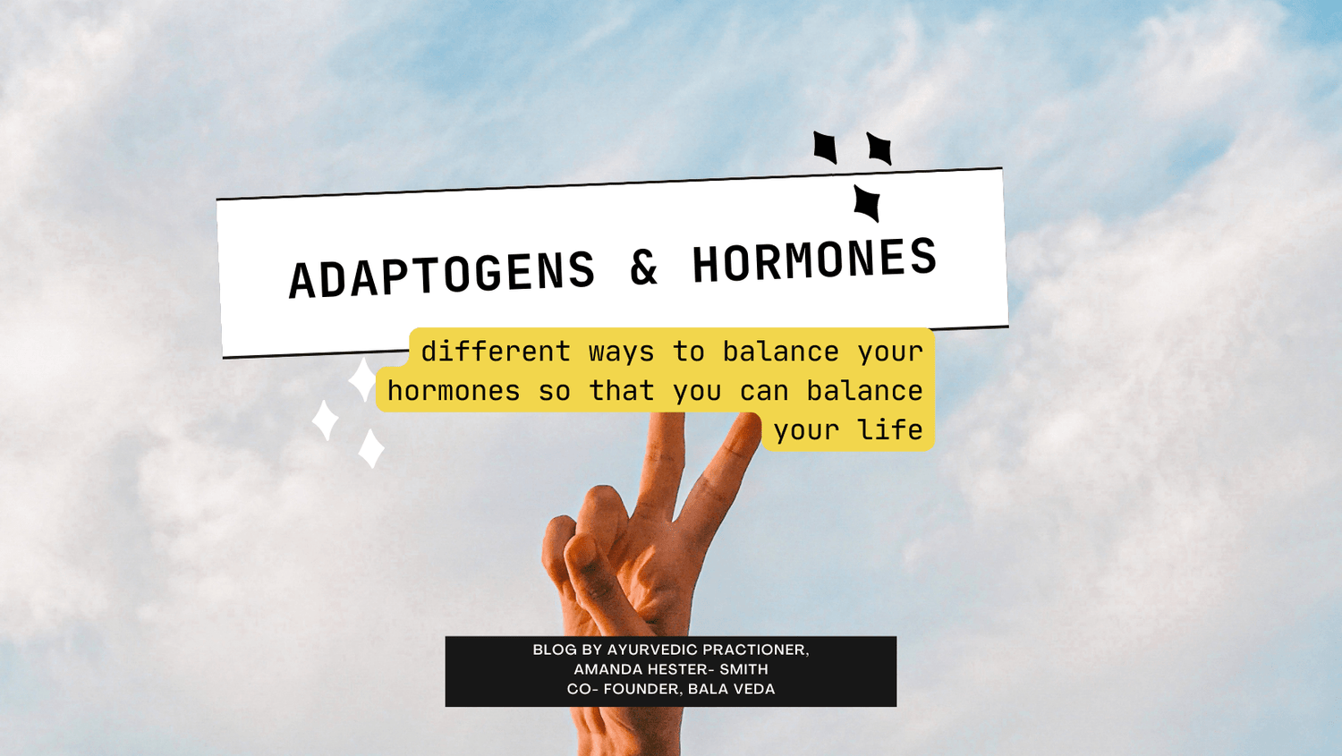 Adaptogens and Hormones - balaveda