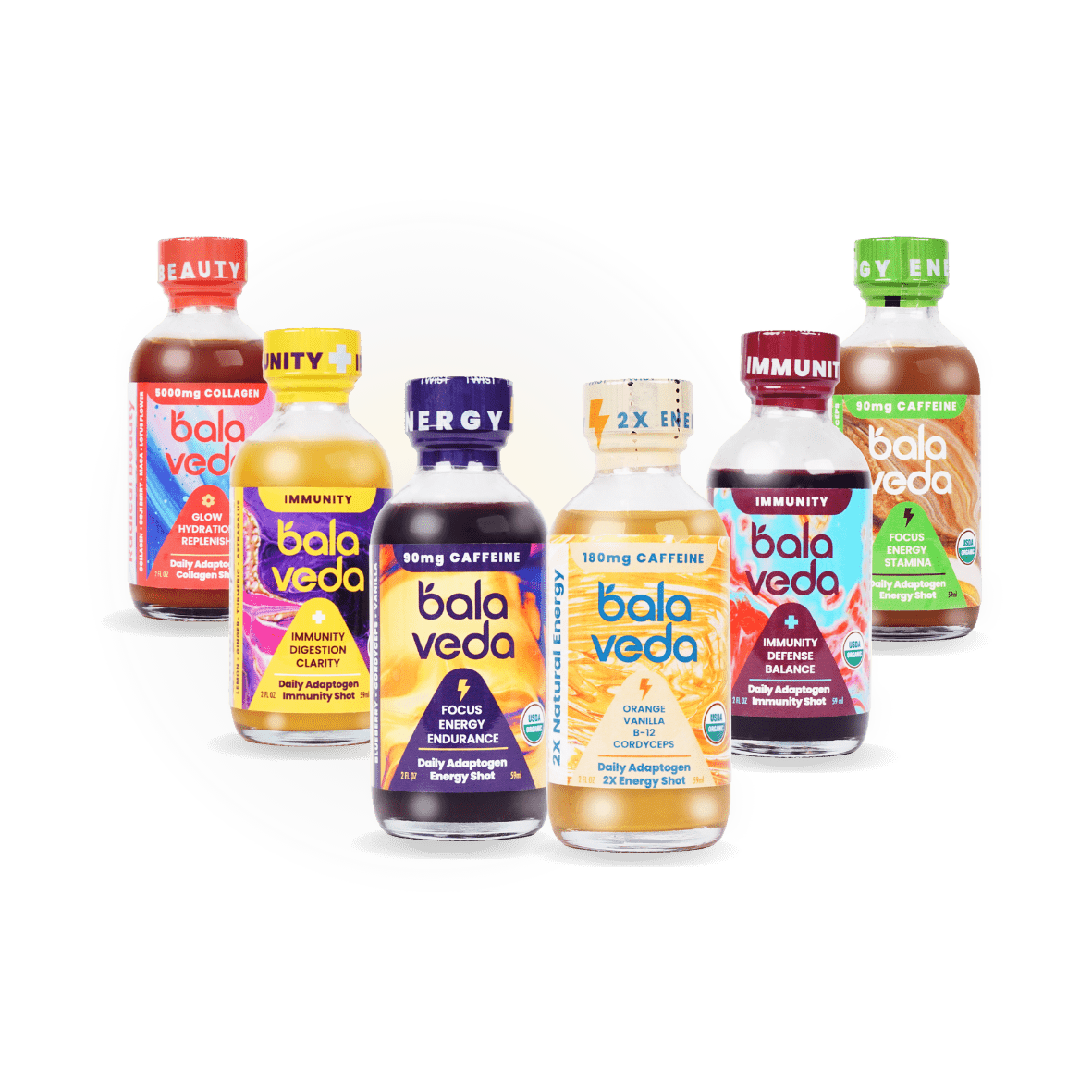 Energy, Immunity & Beauty Shot Mix Pack - balaveda