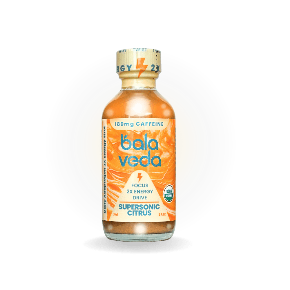 Supersonic Citrus | Extra Strength Clean Energy Shot with