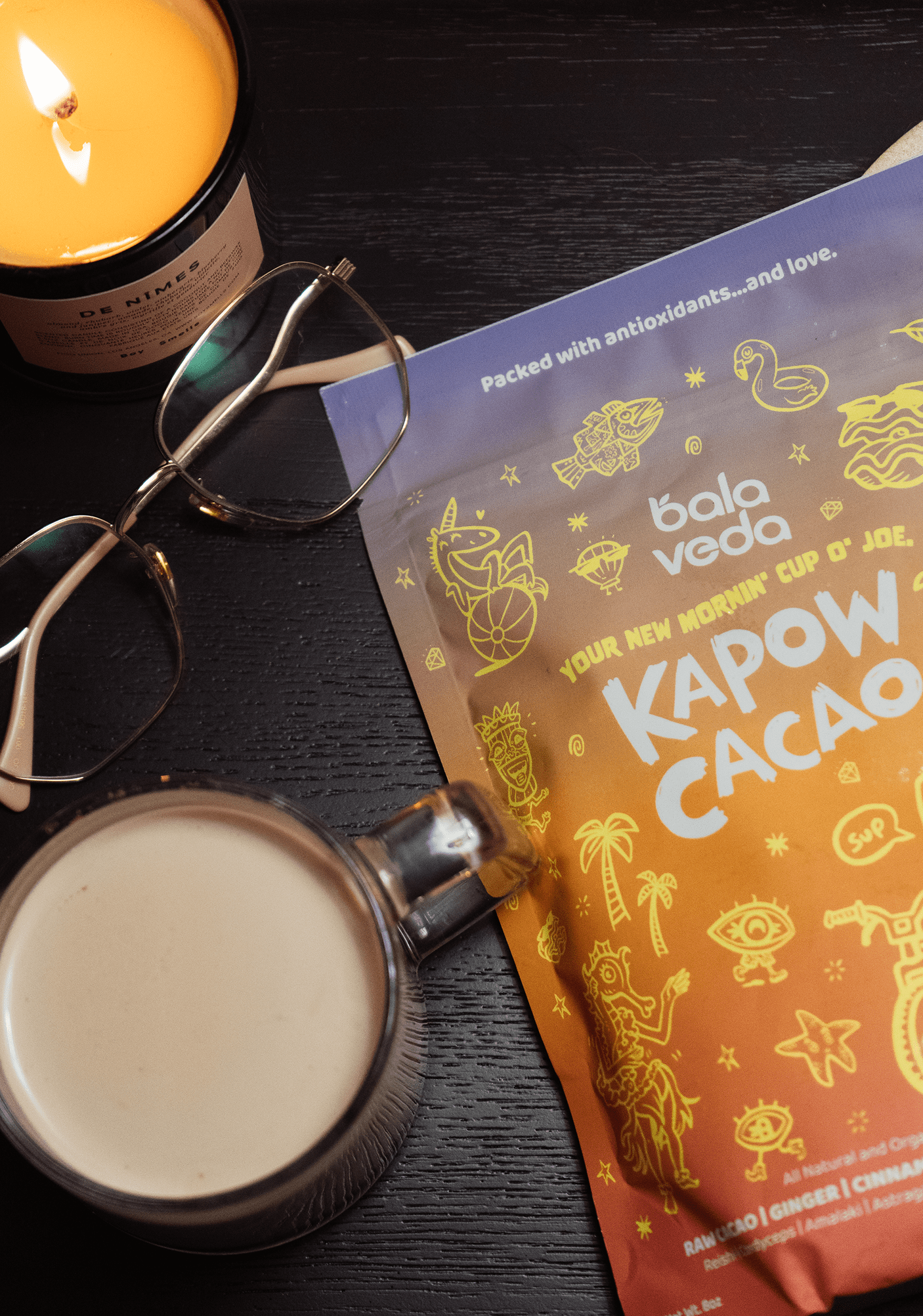 Meet the Super 6 adaptogens in Kapow Cacao - balaveda