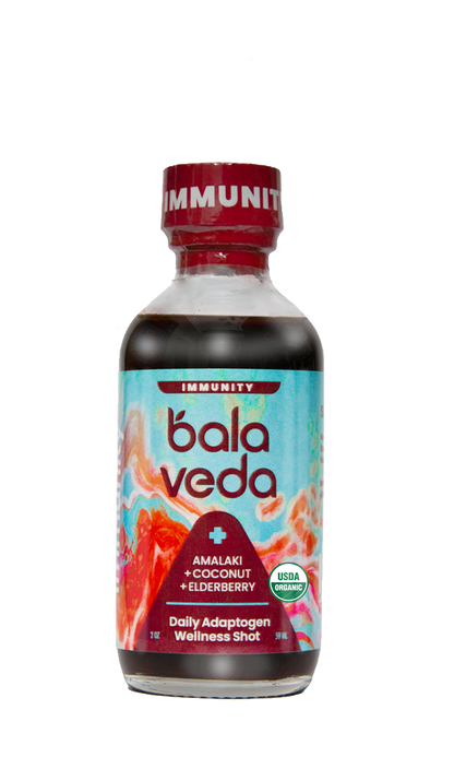 balaveda Epic Elderberry – USDA Organic Adaptogenic Immunity Shot with Elderberry, Amalaki & Acerola | 12-Pack of 2oz Wellness Shots