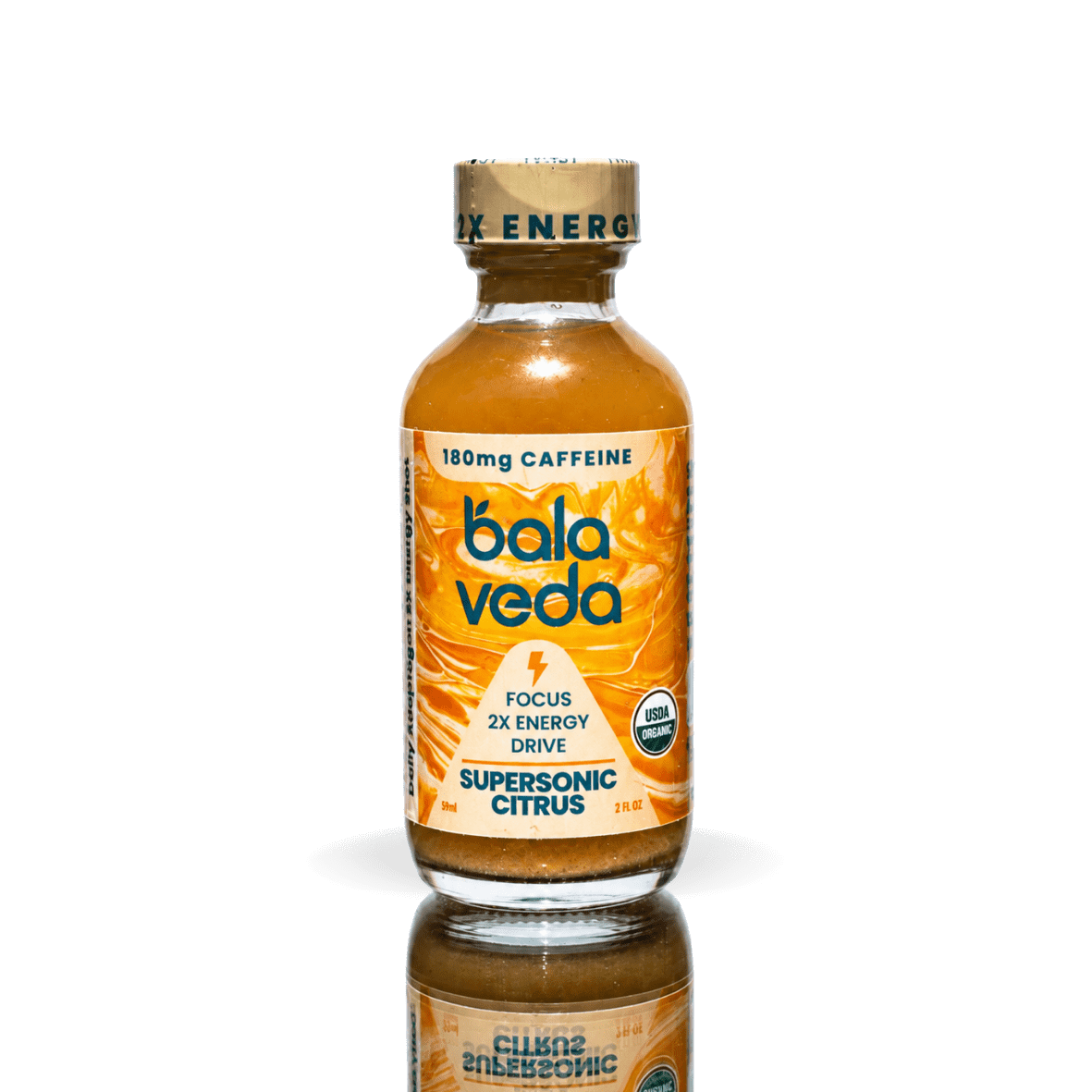 Supersonic Citrus 2x Energy Shot - balaveda