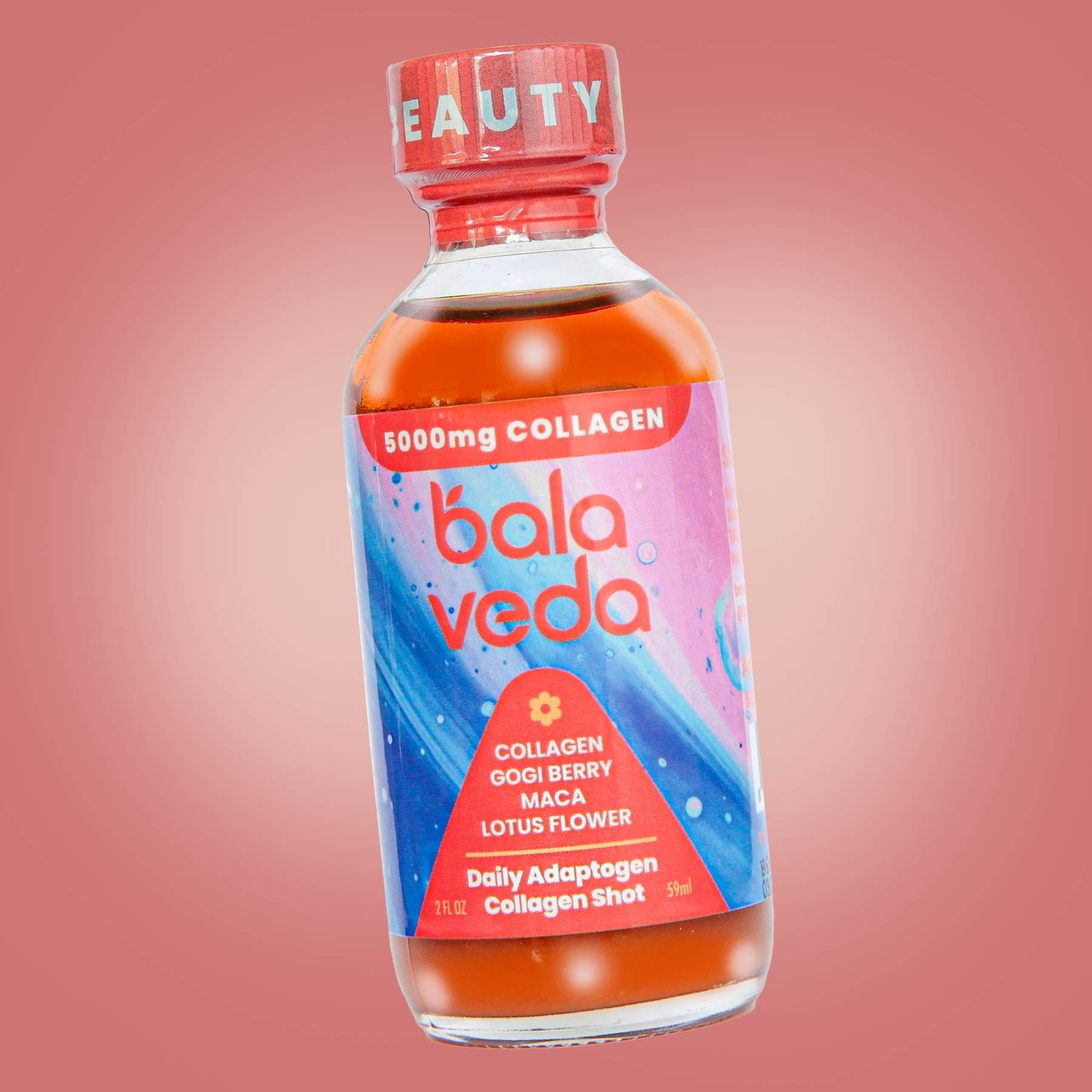 Radical Beauty – USDA Organic Adaptogenic Collagen Shot for Radiant Skin, Hair & Hormonal Balance - BalaVeda