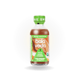 Balaveda Tropic Rush Energy Shot in orange and green glass bottle.