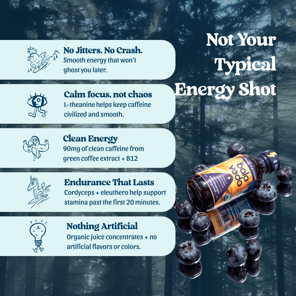 Wicked Blueberry Energy Shot - balaveda
