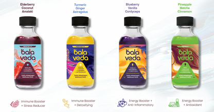 100% Organic Energy & Immunity Wellness Shots Sampler Pack