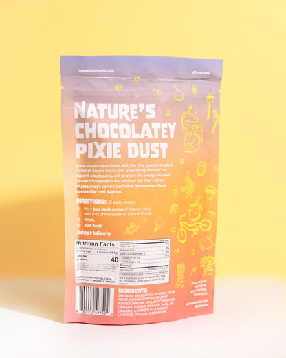 Kapow Cacao – 100% Organic Adaptogenic Cacao & Coffee Alternative for Clean Energy & Calm Focus - BalaVeda